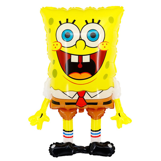 Spongebob foil balloons.