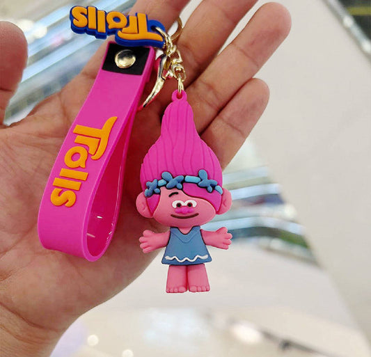 Trolls girl Keychain.