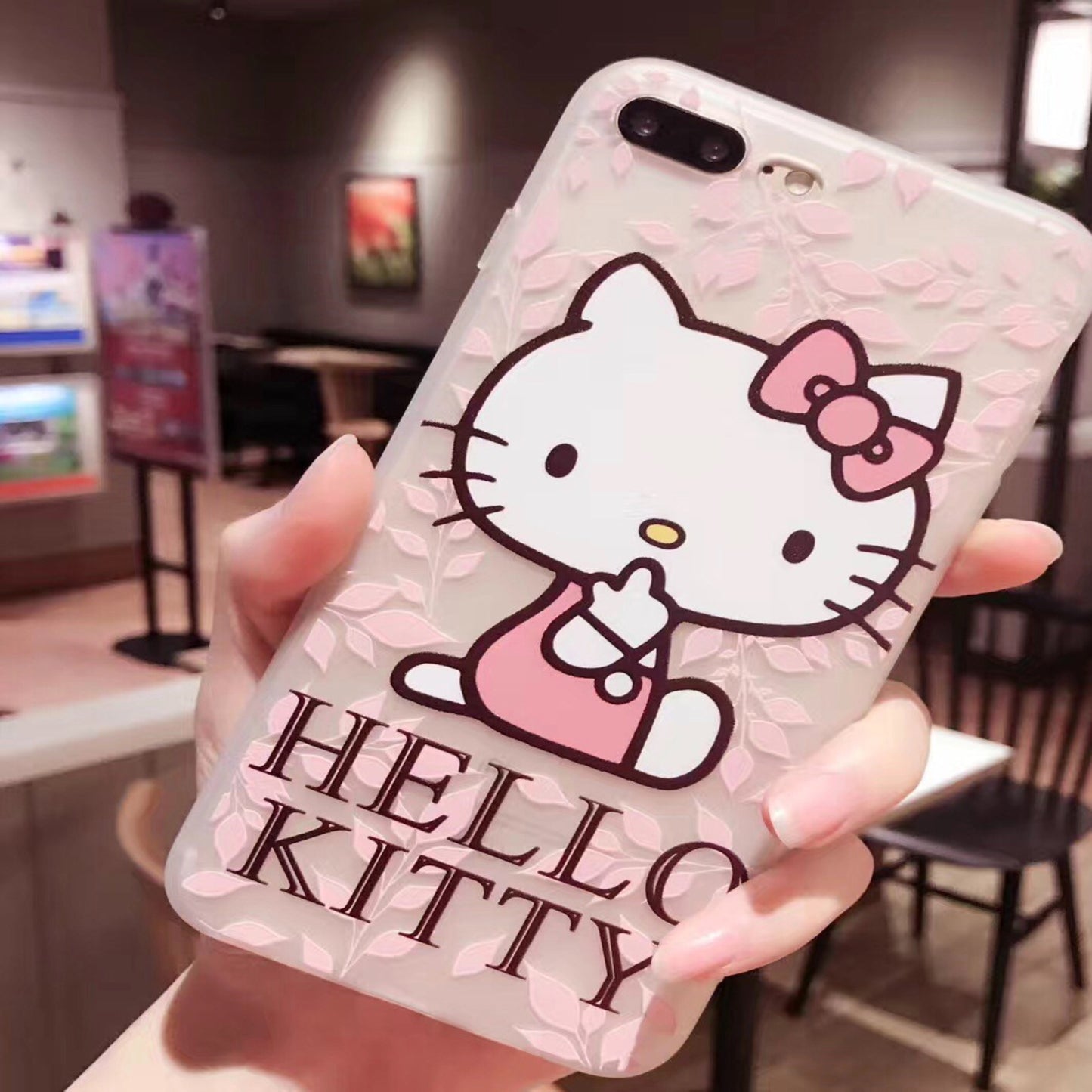 Custodia per telefono Hello Kitty ghiacciata