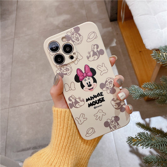 Funda para teléfono beige de Minnie Mouse