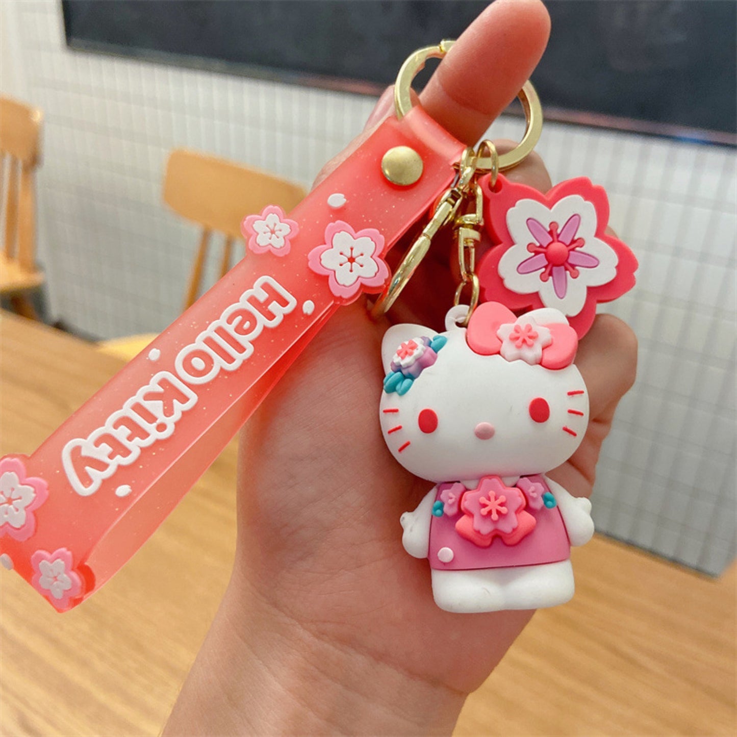 Portachiavi Hello Kitty Sakura