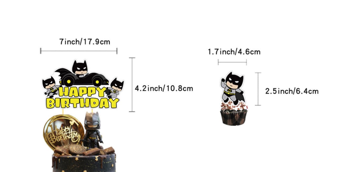 Batman Birthday party set.