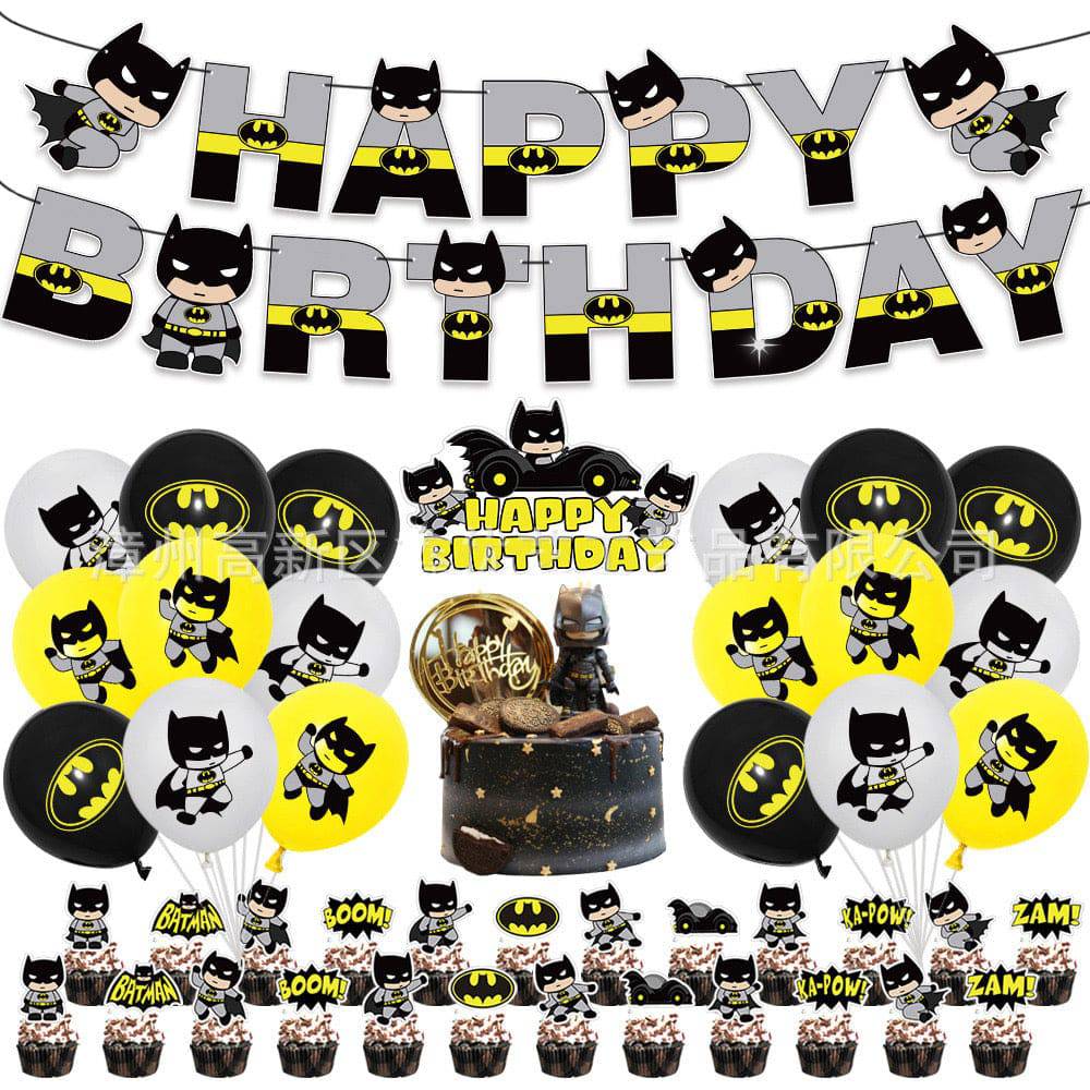 Batman Birthday party set.