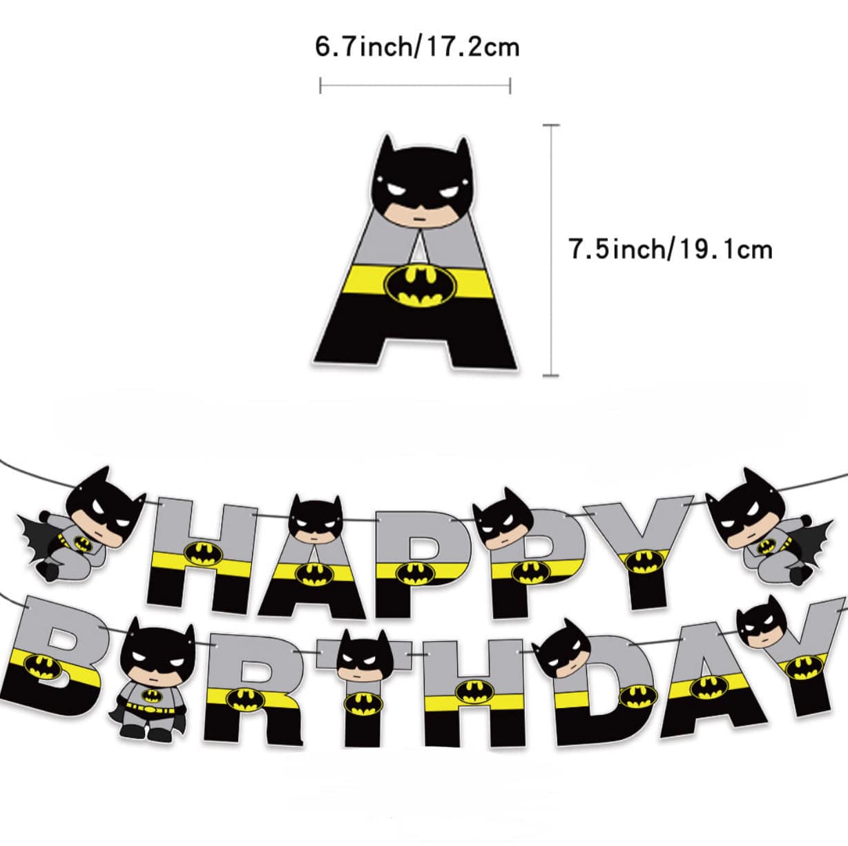 Batman Birthday party set.