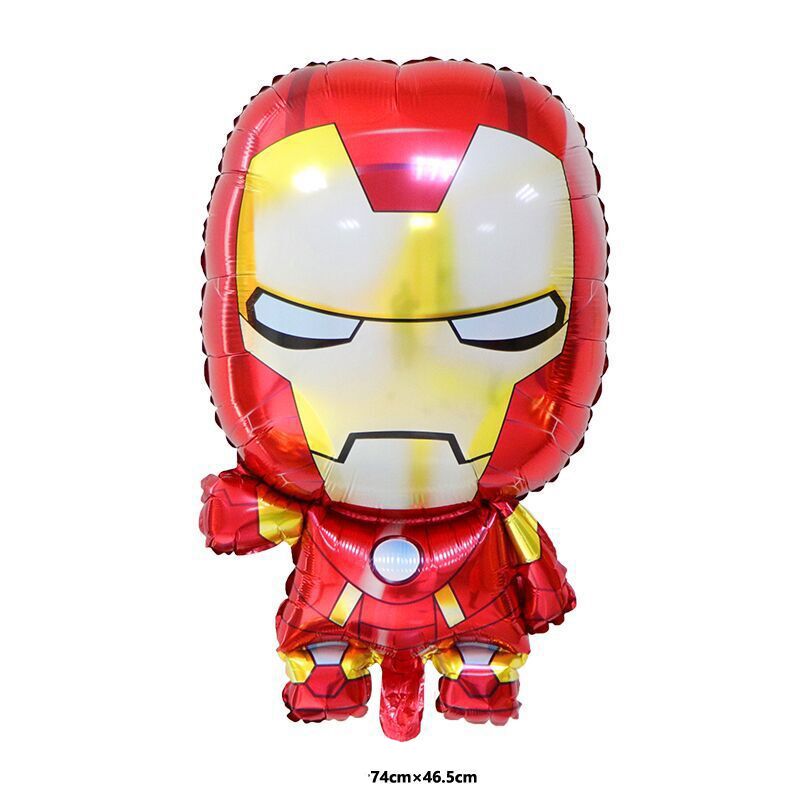 Ballon en feuille Ironman 46*74 cm