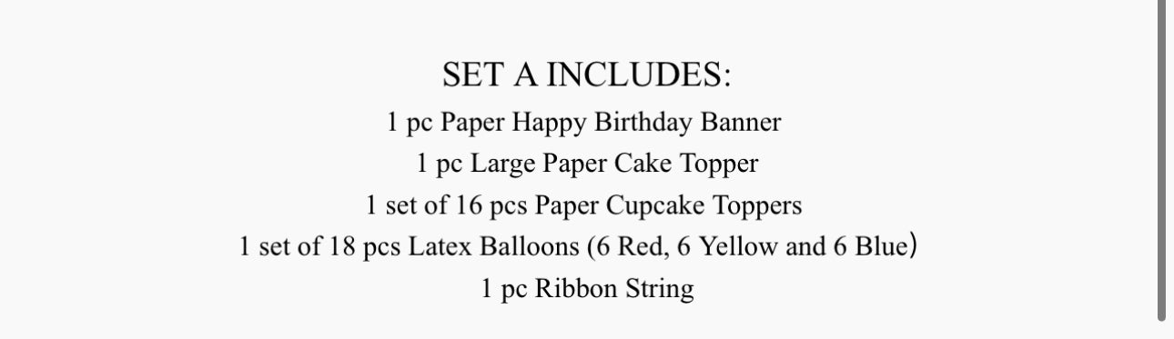 Colorful Paw Patrol Birthday party set.