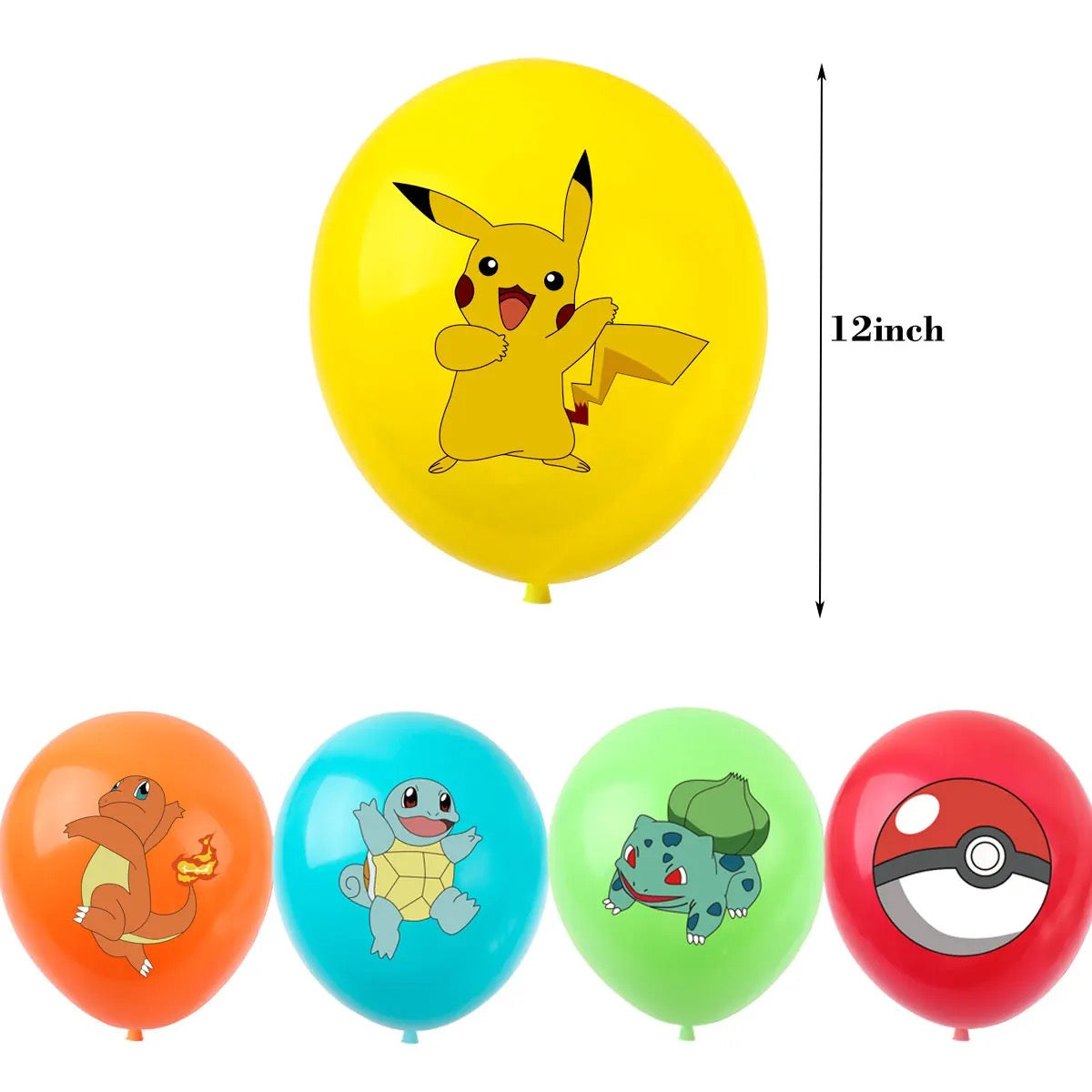 Pokémon (Style A) Birthday Party Decorations – Complete Decoration Set.
