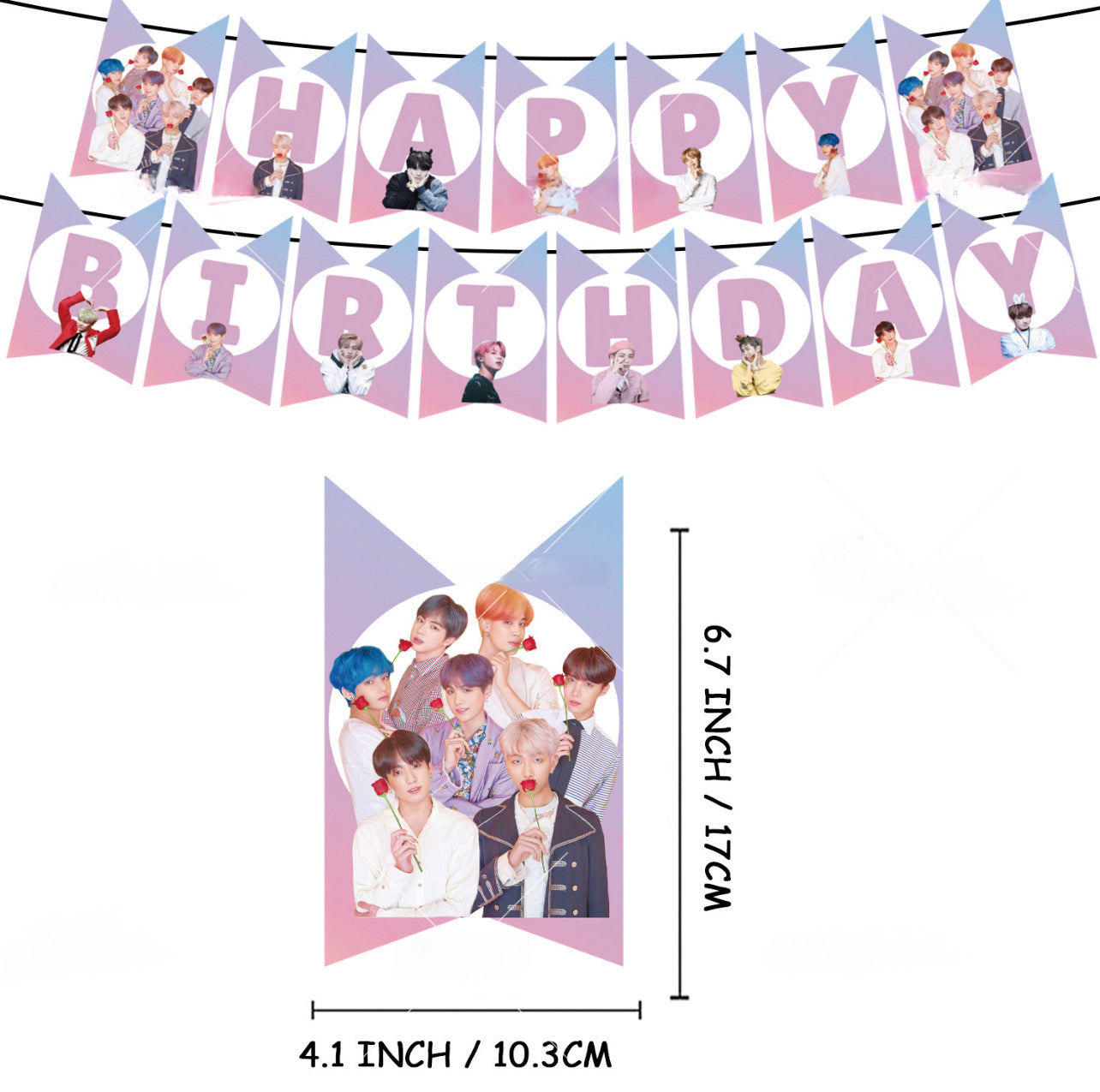 BTS Birthday party set.