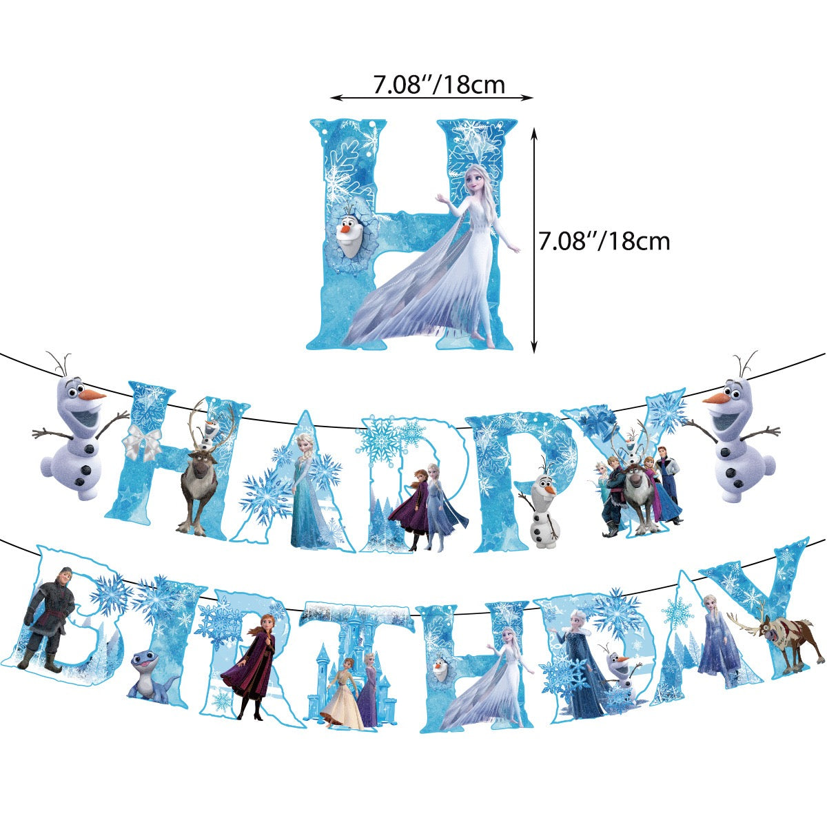 Frozen 2 Birthday party set.