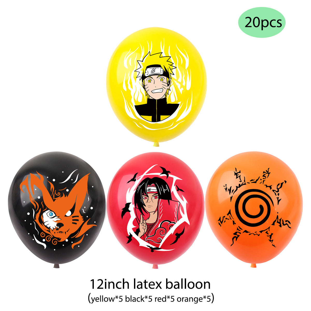 Naruto Birthday party set.